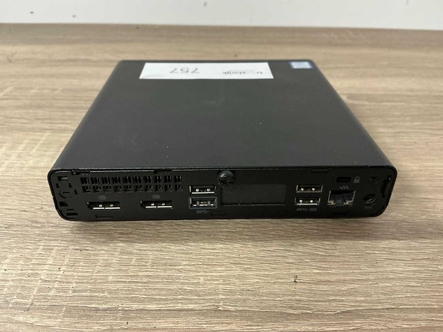 Desktop - hp - hp prodesk 600 g5 desktop mini - afbeelding 3 van  4