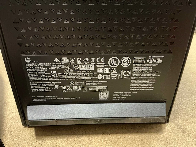 Desktop - hp - omen 30l desktop gt13-1xxx - afbeelding 8 van  8