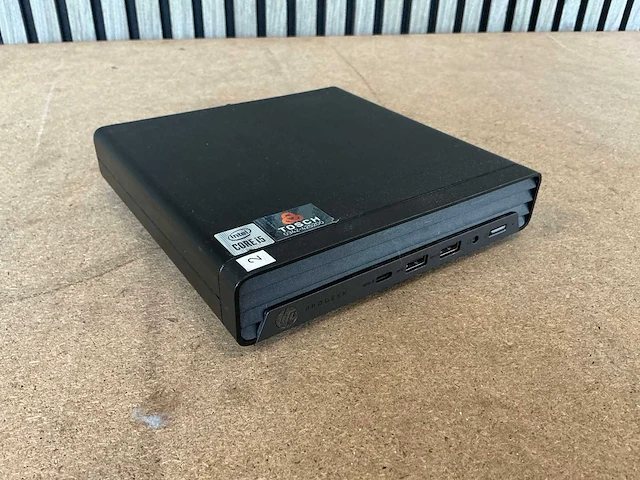 Desktop - hp - prodesk 400 g6 desktop mini pc - afbeelding 2 van  4