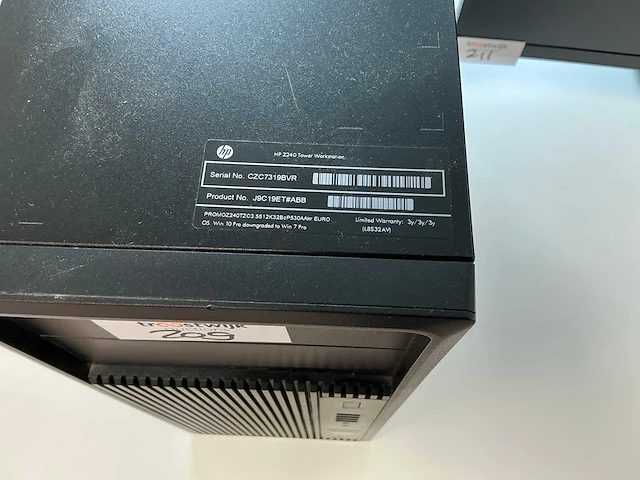 Desktop - hp - z240 tower workstation - afbeelding 6 van  7
