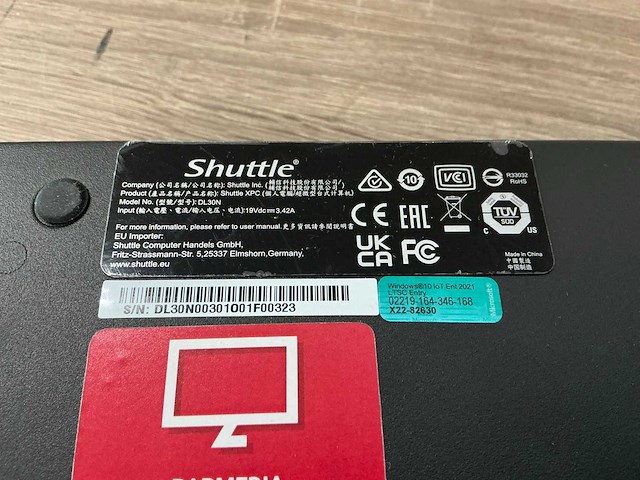 Desktop - shuttle inc. - dl30n - afbeelding 2 van  2