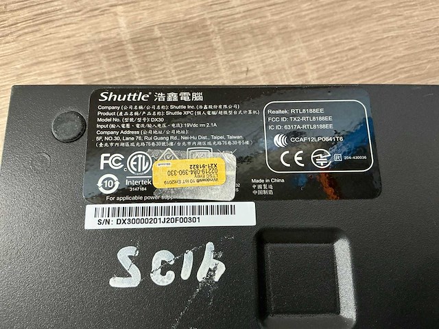 Desktop - shuttle inc. - dx30d - afbeelding 4 van  4