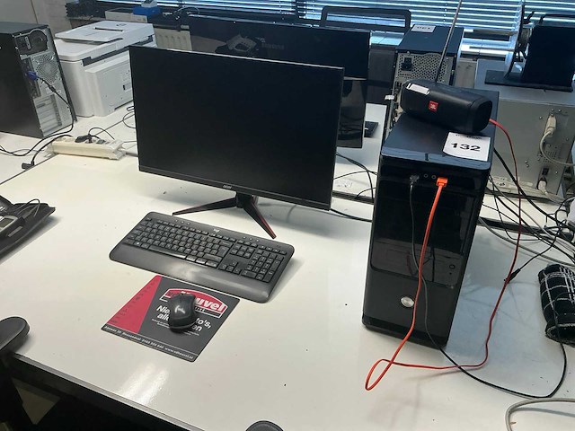 Desktop i5- 3.10 ghz + labelprinter - afbeelding 1 van  5