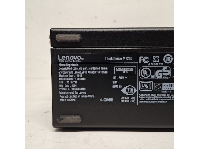 Desktop, lenovo, thinkcentre m720s - afbeelding 20 van  20