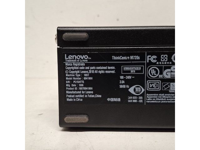 Desktop, lenovo, thinkcentre m720s - afbeelding 2 van  22