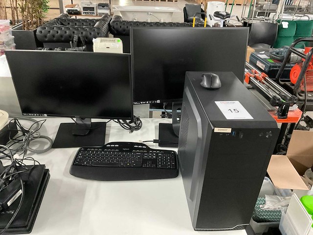 Desktop met monitor - afbeelding 6 van  6