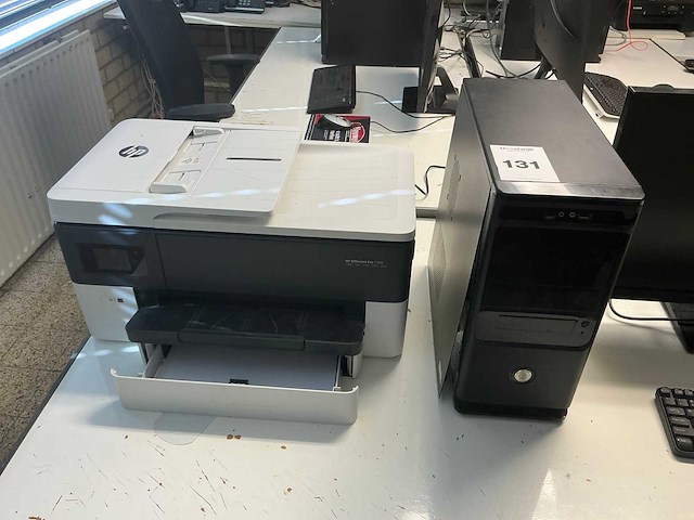 Desktop + printer - afbeelding 1 van  2