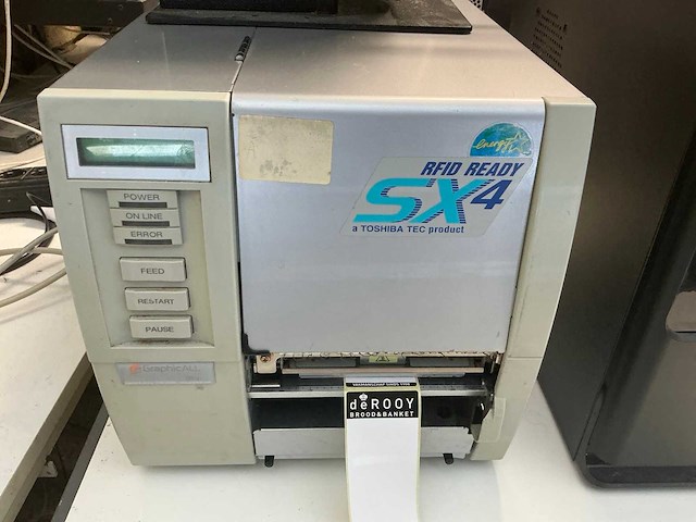 Desktop + tec b-sx4 labelprinter - afbeelding 2 van  3