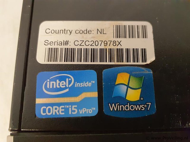 Desktopcomputer hpc 8200 elite sff pc - afbeelding 3 van  9