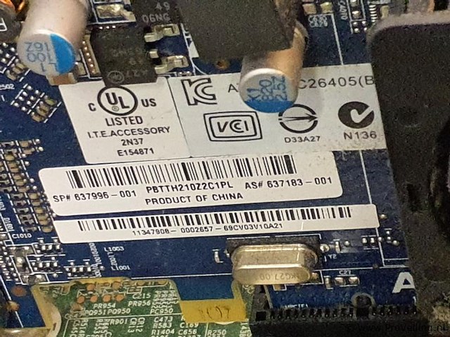 Desktopcomputer hpc 8200 elite sff pc - afbeelding 7 van  9