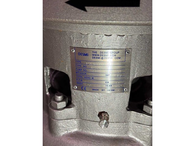 Desmi - pvln0080/a12 - in-line centrifugaalpomp met elektromotor - afbeelding 6 van  6