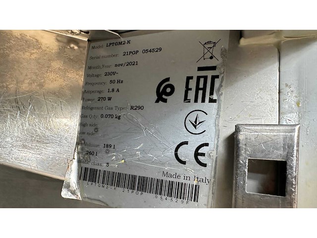Desmon - gold line - koelwerkbank - afbeelding 6 van  7