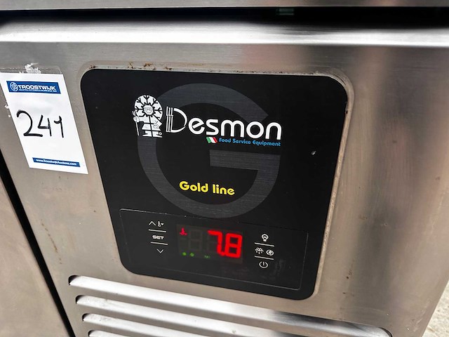 Desmon - gold line lptgm2-sp-k - koelwerkbank - afbeelding 3 van  5