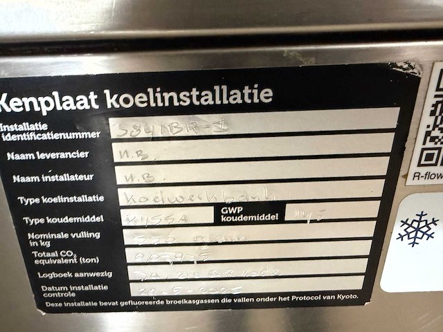 Desmon - rvs koelwerkbank voorzien van 8 lade - afbeelding 10 van  10