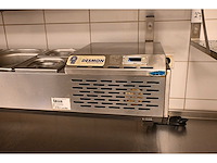 Desmon atr200-sv rvs saladette met wandbeugel - afbeelding 2 van  4