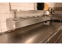 Desmon atr200-sv rvs saladette met wandbeugel - afbeelding 4 van  4