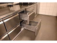 Desmon goldline ltgm4sx-sp-4k 8-delige rvs koelwerkbank - afbeelding 4 van  7