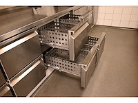 Desmon goldline ltgm4sx-sp-4k 8-delige rvs koelwerkbank - afbeelding 5 van  7