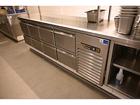 Desmon ltgm4-sp-4k 8-delige rvs koelwerkbank - afbeelding 3 van  9