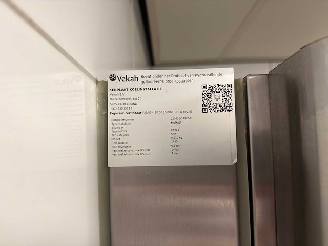 Desmon professionele horecakoelkast gm7 – 700 liter – 2017 - afbeelding 5 van  5