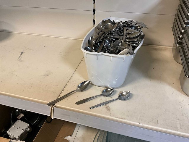 Dessert- en koffielepels (330x) - afbeelding 1 van  2