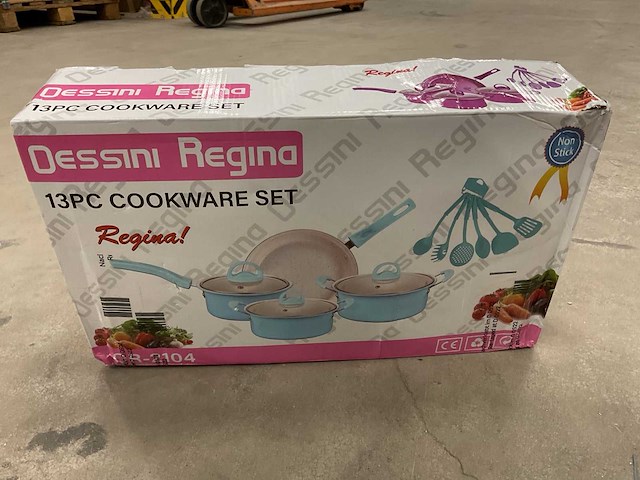 Dessini regina cr-2104 13-delige kookset - afbeelding 1 van  1
