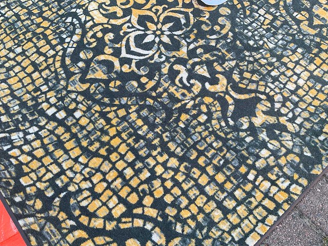 Desso tarkett mozaïek design tapijt vloerkleed 250x300cm - afbeelding 1 van  9