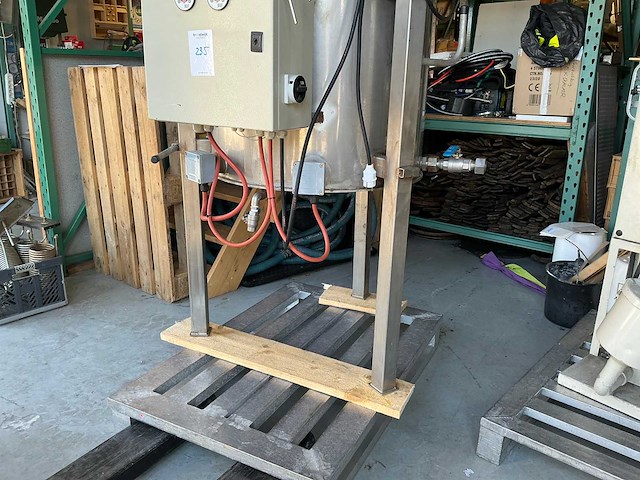 Destileerketel 300 liter rvs - afbeelding 7 van  9