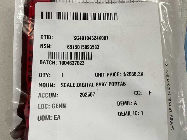 Detecto 6745 kinder weegschaal - afbeelding 5 van  5