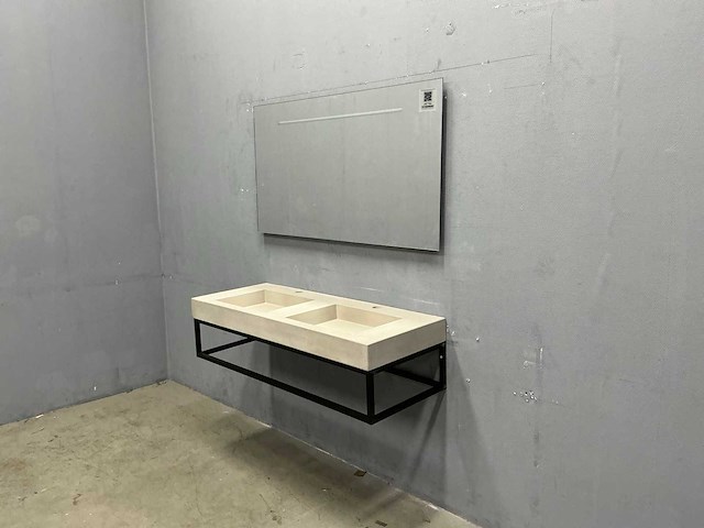 Detremmerie - beton light - badmeubelset 120 cm - afbeelding 1 van  10