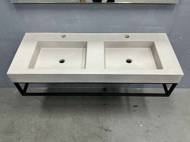 Detremmerie - beton light - badmeubelset 120 cm - afbeelding 7 van  10