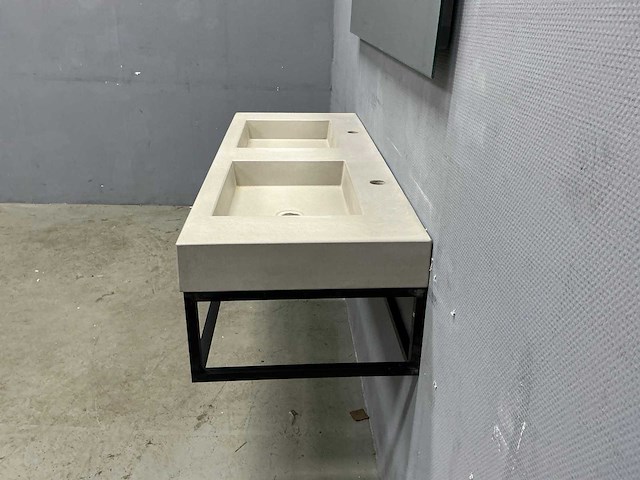 Detremmerie - beton light - badmeubelset 120 cm - afbeelding 9 van  10