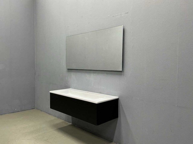 Detremmerie - black mat - badmeubelset 120 cm - afbeelding 1 van  8