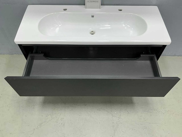 Detremmerie - black mat - badmeubelset 120 cm - afbeelding 5 van  15