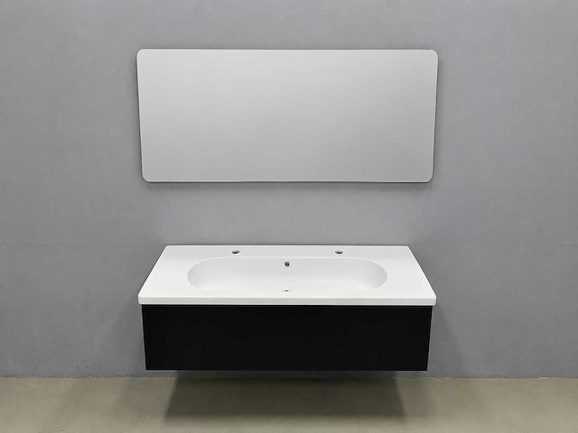 Detremmerie - black mat - badmeubelset 120 cm - afbeelding 9 van  15