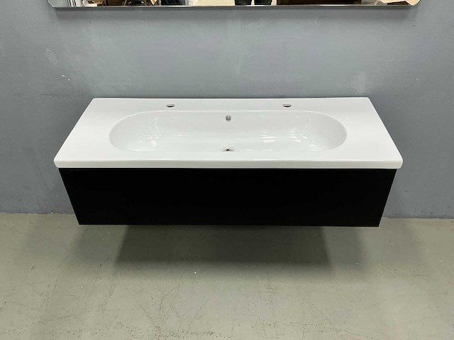 Detremmerie - black mat - badmeubelset 120 cm - afbeelding 13 van  15
