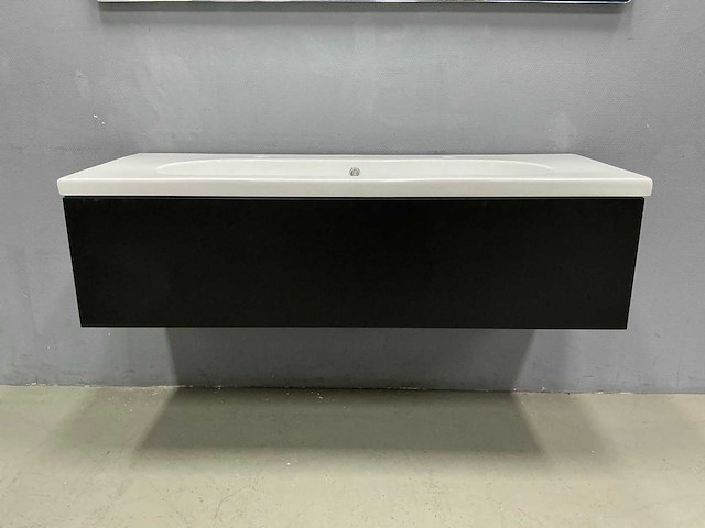 Detremmerie - black mat - badmeubelset 120 cm - afbeelding 14 van  15