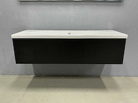Detremmerie - black mat - badmeubelset 120 cm - afbeelding 14 van  15
