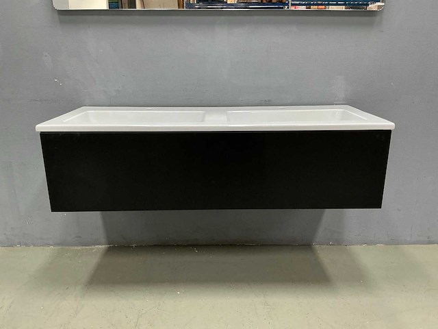 Detremmerie - black mat - badmeubelset 120 cm - afbeelding 15 van  16