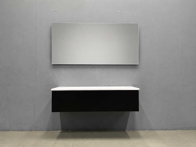 Detremmerie - black mat - badmeubelset 120 cm - afbeelding 4 van  9