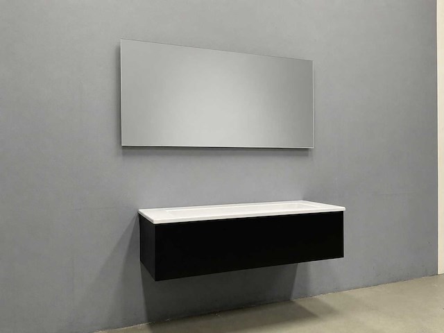 Detremmerie - black mat - badmeubelset 120 cm - afbeelding 6 van  9