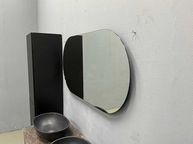 Detremmerie - black mat/marmer - badmeubelset 120 cm - afbeelding 9 van  12