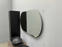 Detremmerie - black mat/marmer - badmeubelset 120 cm - afbeelding 9 van  12