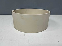 Detremmerie - c12 opbouw waskom rond - solid mat sand 37 cm - afbeelding 4 van  5