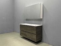 Detremmerie - café noir - badmeubelset 120 cm - afbeelding 1 van  6