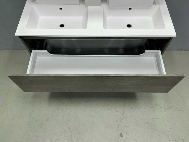 Detremmerie - café noir - badmeubelset 120 cm - afbeelding 6 van  18