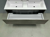 Detremmerie - café noir - badmeubelset 120 cm - afbeelding 6 van  18