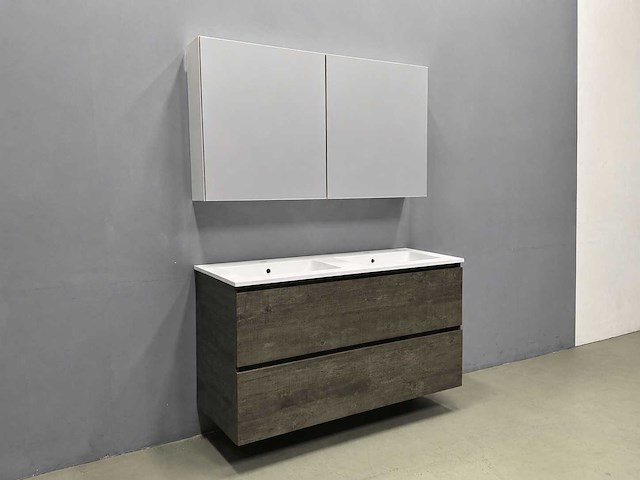 Detremmerie - café noir - badmeubelset 120 cm - afbeelding 13 van  18
