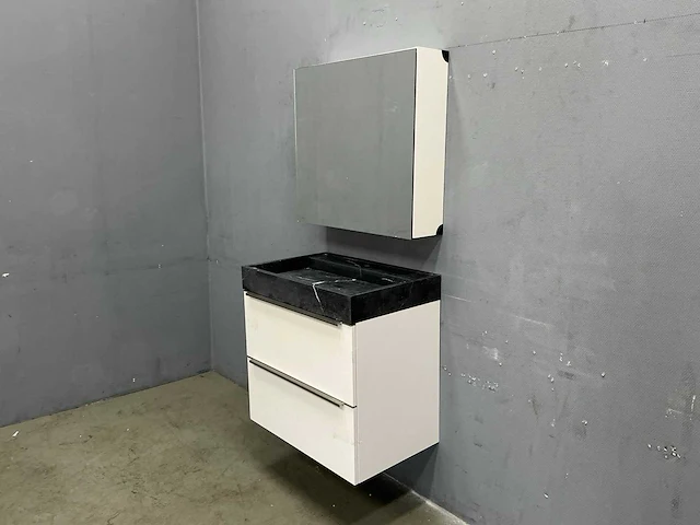 Detremmerie - carrara - badmeubelset 70 cm - afbeelding 6 van  14