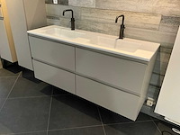 Detremmerie - cloud grey lac - badmeubelset 140 cm - afbeelding 6 van  24